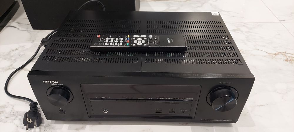 Amplituner DENON AVR-X1000 wzmacniacz do kina domowego