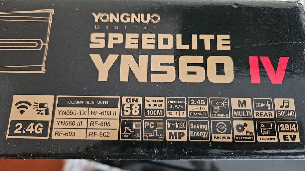 Flash Speedlite Yongnuo YN560 IV