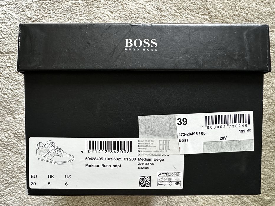 Hugo Boss sapatilhas (novas)
