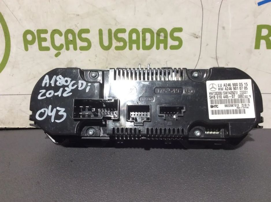 Comando Sofagem Mercedes A 180    A2469010705