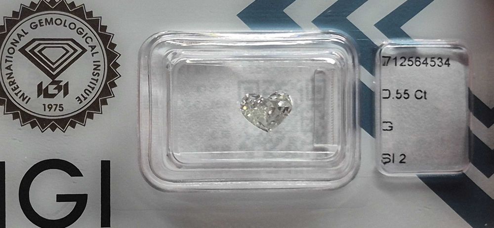 Brylant Naturalny - 0.55CT