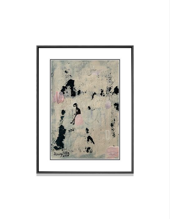 Arte / Pintura Original - 4 Small Hours — Conjunto de quatro folhas A5