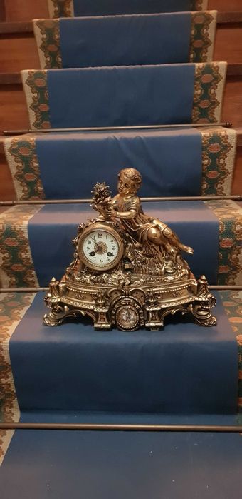 Relógio em bronze antiguidade