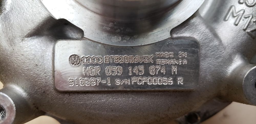 Турбіна 3.0TDI Audi Q7, Touareg, Cayenne, 059145874M, 059145874L