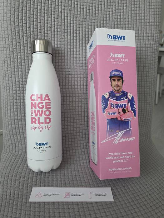 Butelka termiczna 500ml, BWT Alpine F1 Team, Formula 1, Alonso, Ocon