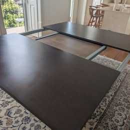 Mesa sala de jantar em carvalho, extensível