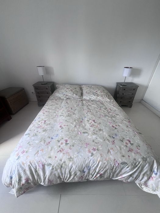 Sommier e colchão casal