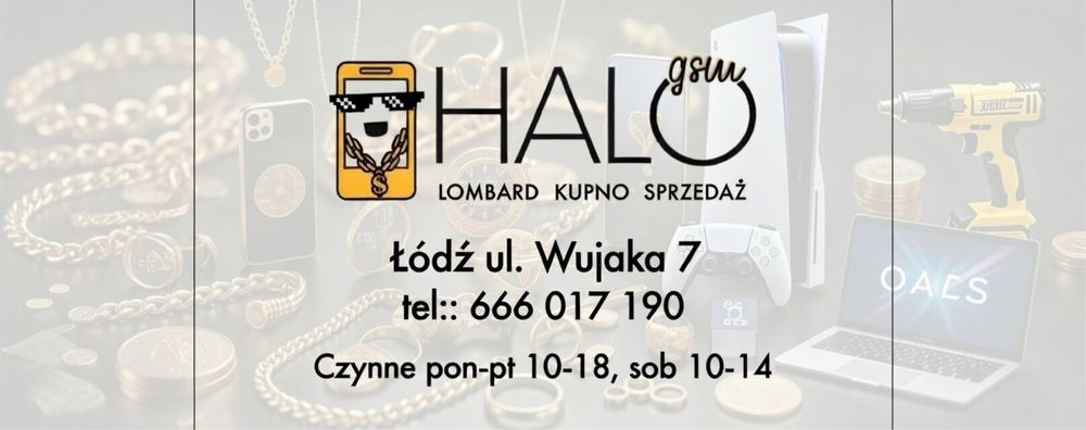 Piękny, damski pierścionek złoty od HALOgsm Widzew