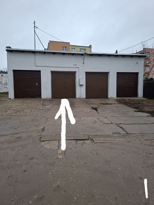Garaż murowany w Kętrzynie