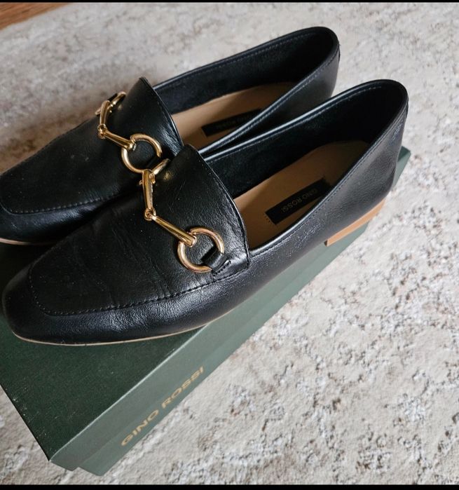 Buty Gino Rossi loafersy, mokasyny