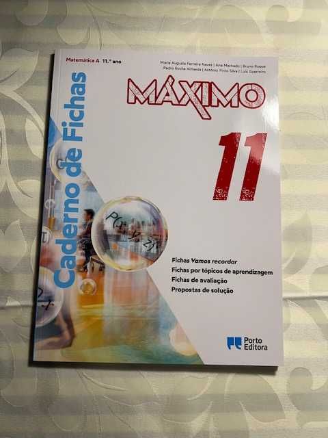 Máximo 11 - Matemática A - 11º ano - Projecto Professor - Novo