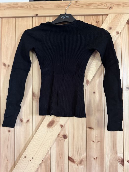 Rozpinany sweterek Guess czarny XS
