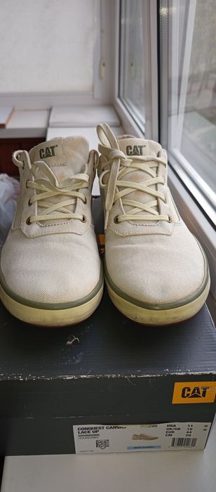 Мокасины CAT Бежевые