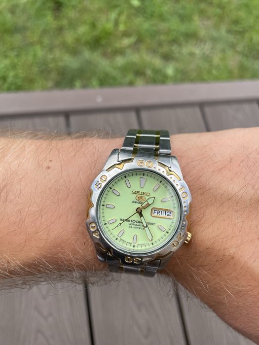 Seiko 5 Sports Automatic po remoncie gwarancja Oryginalna bransoleta JDM