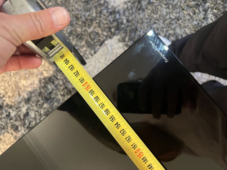 Mesa de jantar em vidro