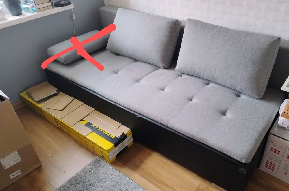 Łóżko - sofa rozkładana