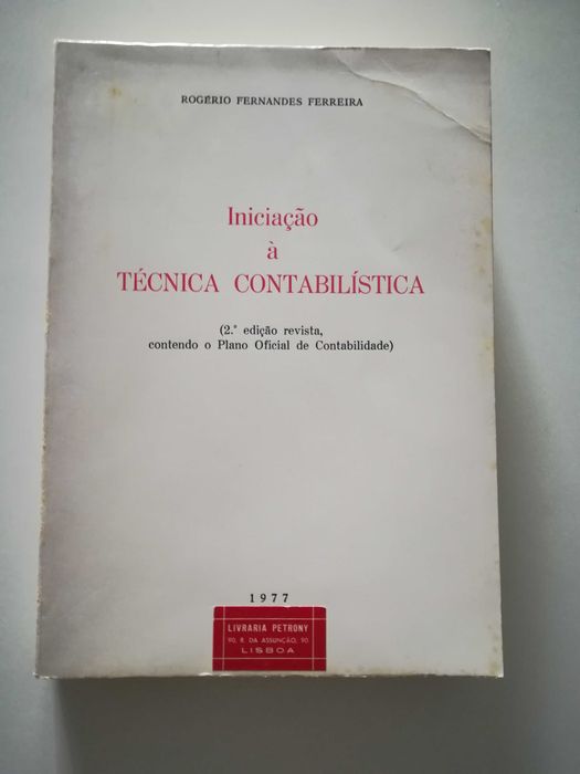 Iniciação à técnica contabilística.