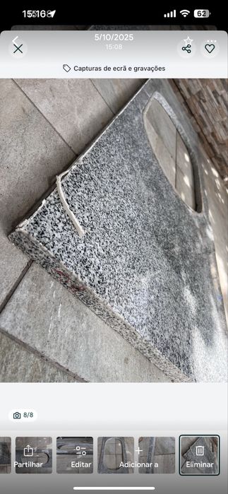 Pedra cozinha de granito