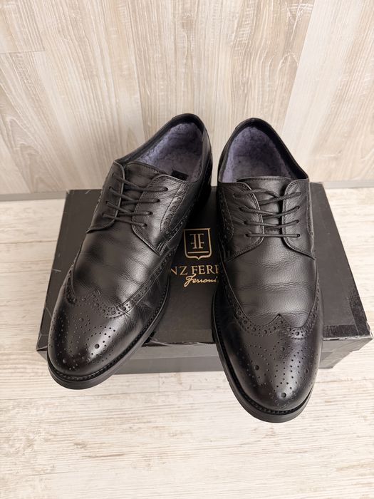 Туфлі зимові чоловічі Fonz Ferroni