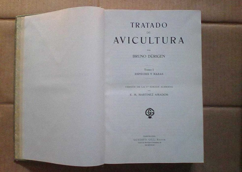 Tratado de Avicultura Tomos I e II