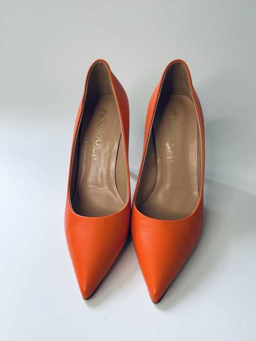 NINALILOU оригінал помаранчеві, оранжеві лодочки