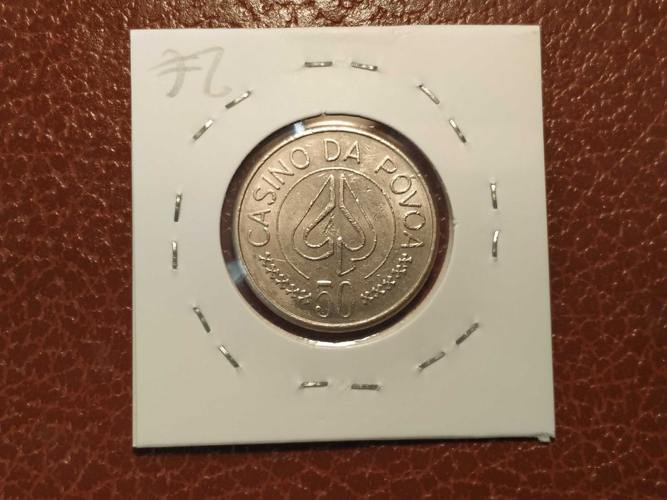 Ficha / token Casino da Póvoa 50