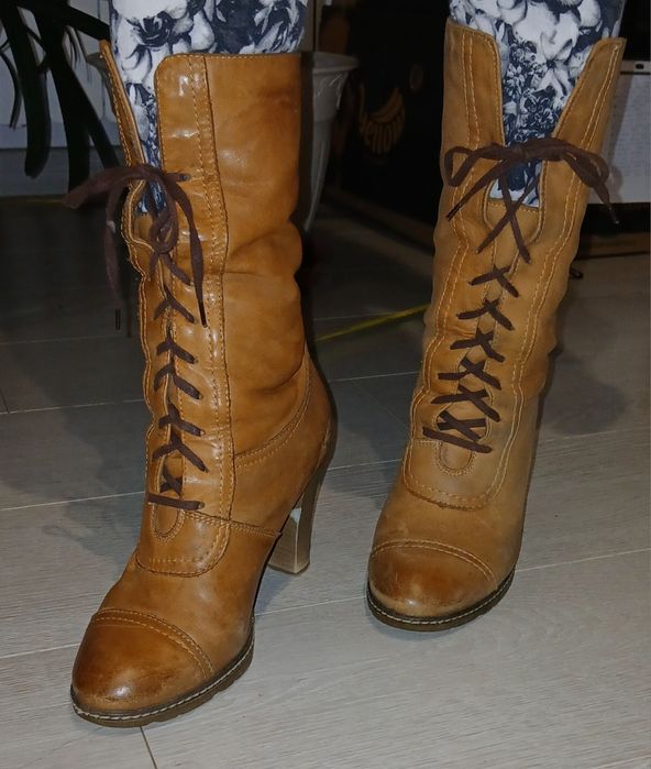 Buty kowbojki damskie