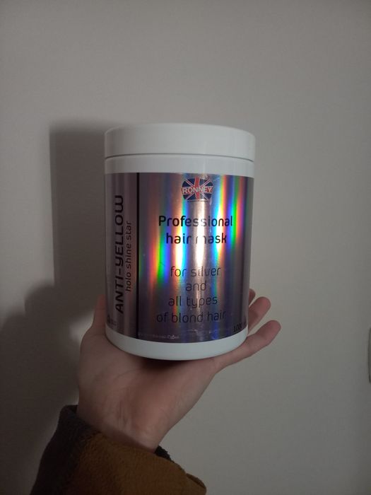 маска для волосся Ronney HoLo Shine Star Anti-Yellow.