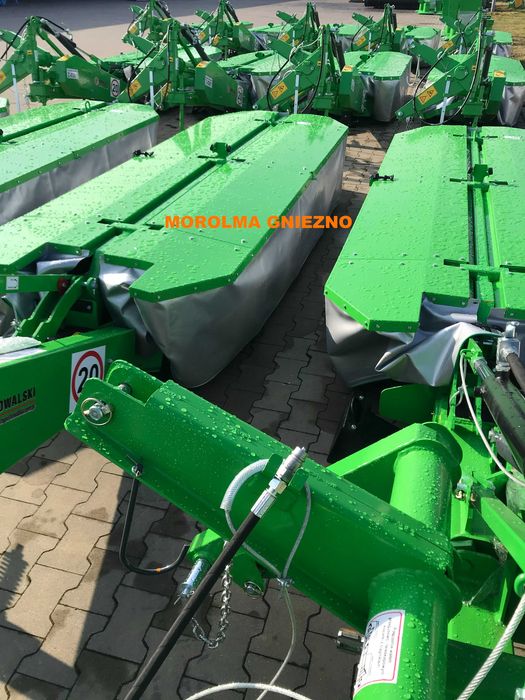 Kosiarka Dyskowa Z030/2 2,42 m 2,1m/2,8m KOWALSKI osłony metalowe, krajowa listwa tnąca, solidna kosiarka do łąk, pastwisk, użytków zielonych