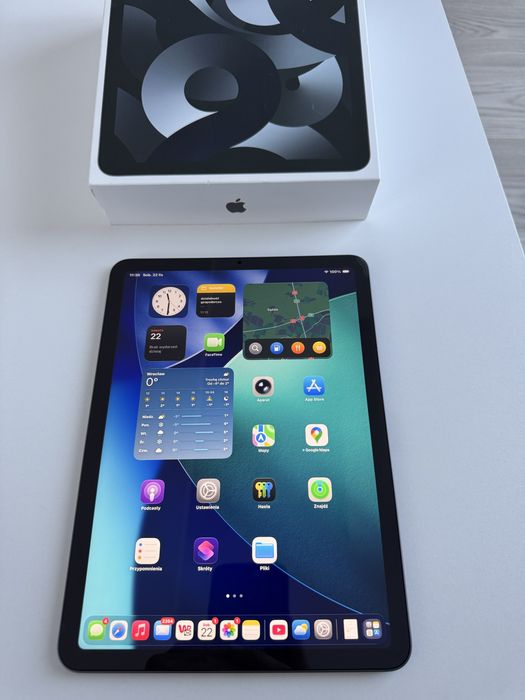 IPad Air 5 (M1) 11” Wi-Fi, 64GB Space Gray – stan idealny Wrocław