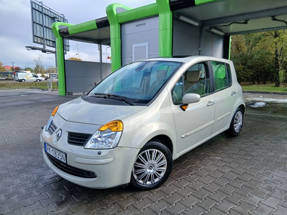 Renault modus 1,6 benz 06r initiale Paris Skóra szklany dach