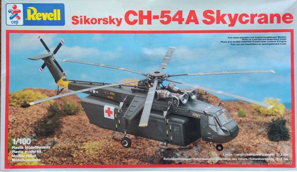 Kit 1/100 CH-54 A Sikorsky Skycrane, Revell (Tamyia)