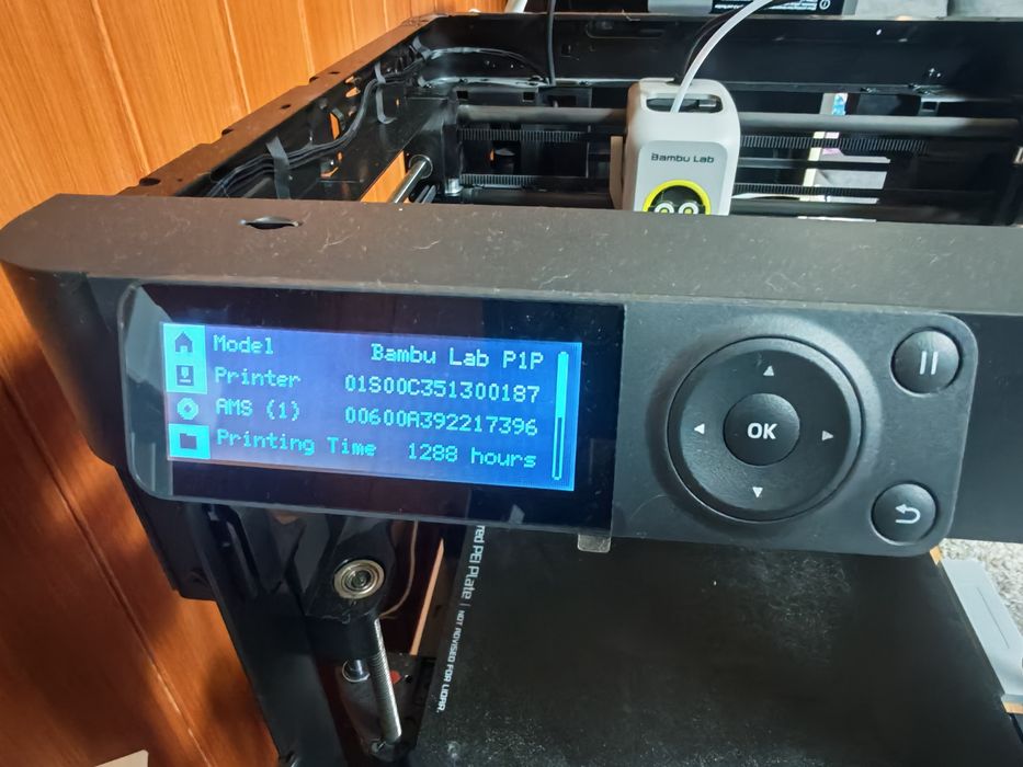 Impressora 3D Bambu Lab P1P + AMS (Aveiro)