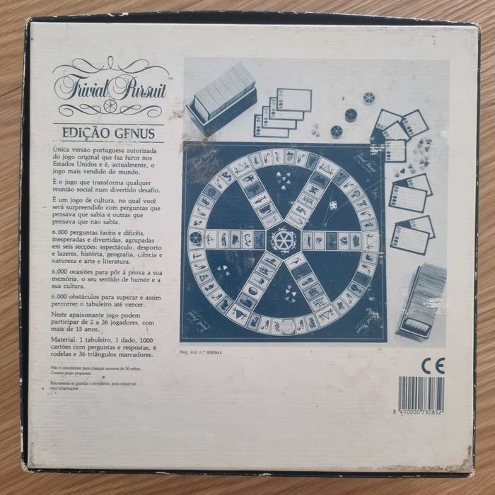 Trivial Pursuit – Edição Portuguesa GFNUS (anos 90)