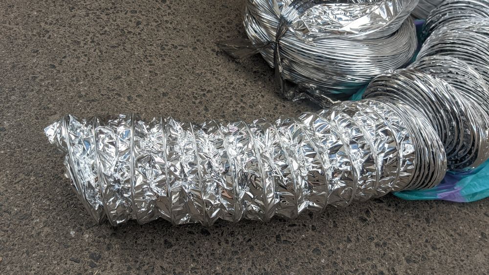 Гофра фольгированая 10 метров