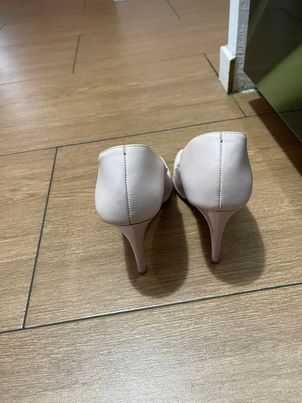 szpilki pastelowe, pudrowy róz,