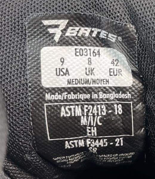 Робочі ботинки,берци Bates 42 розмір (по устілці 27 см)