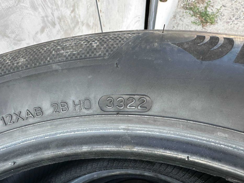 2 літні шини 225/50 R17 Hankook Ventus S1evo3 2022 рік 95%