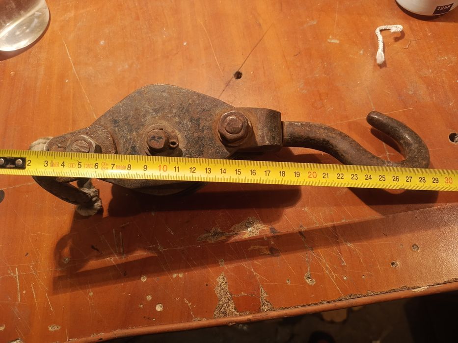 Stary bloczek okrętowy