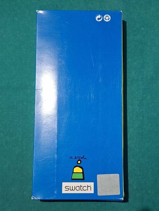 Caixa completa para relógio Swatch A Escola, Ano 2000