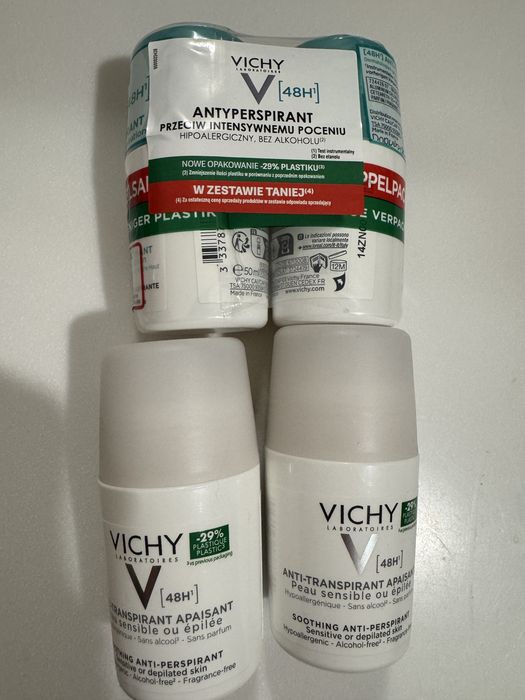 Vichy antyperspirant 4 szt