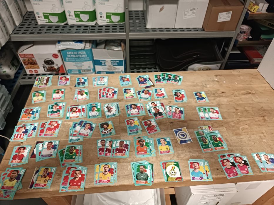 Fifa 2026 Panini 166 cartas