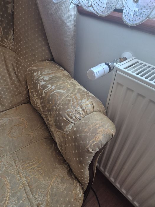 Dwa duże fotele retro