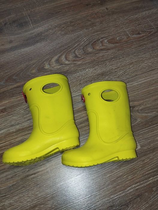 Гумові чобітки нові.