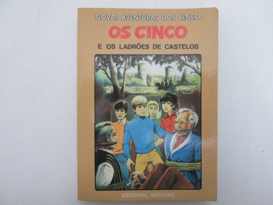 Os Cinco e os ladrões de castelos- Enid Blyton