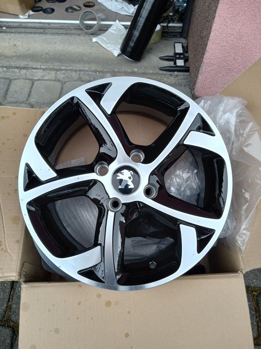 Nowe alufelgi felgi 15 4x108 Peugeot 206 207 partner 208 citroen C3 it