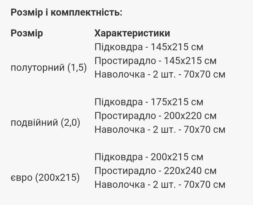 Постіль фланелева(байка) 1,5 ;2-х сп.та євро.