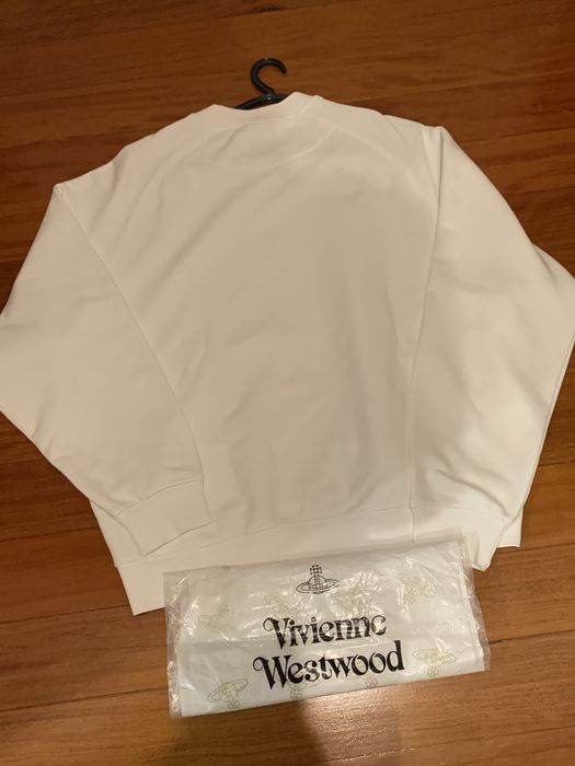 Sweat branca Vivienne Westwood tamanho M (overisze)