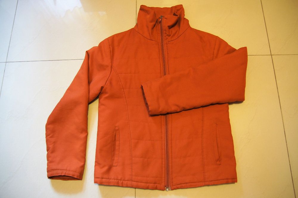 Ruda kurtka ze stójką 36 S