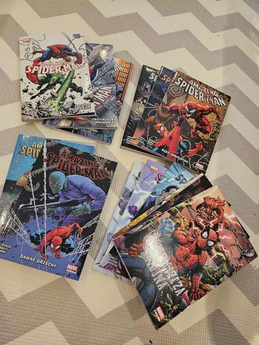 Kompletna seria komiksów - The Amazing Spider-man 1-14 + Złowieszcza Wojna